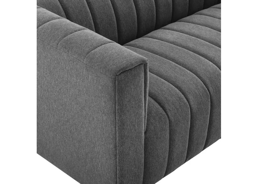 Reflection Channel Tufted 91" Sofa