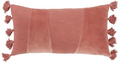 Geometric Light Terra Cotta Pillow