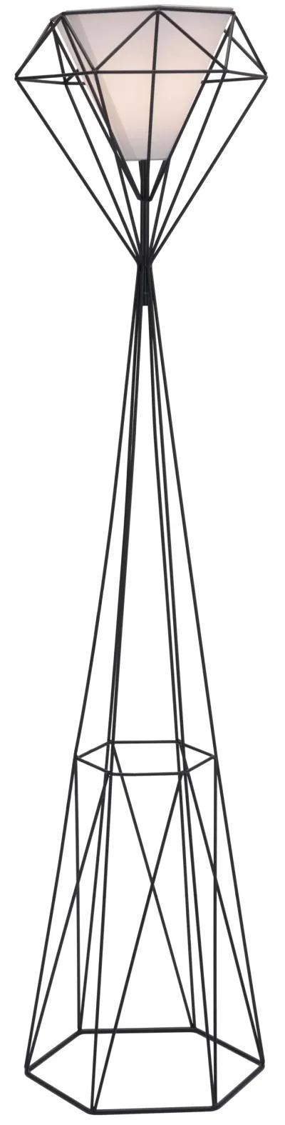 Delancey Floor Lamp Black