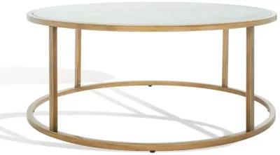 Brynna Round Marble Coffee Table