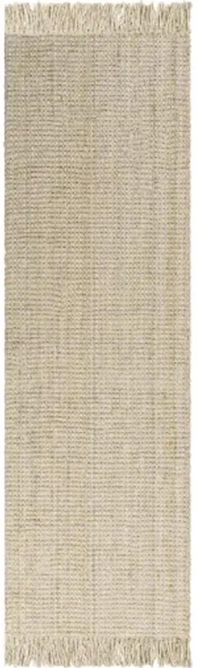 Chunky Naturals CYT-2301 2'6" x 18' Hand Made Rug