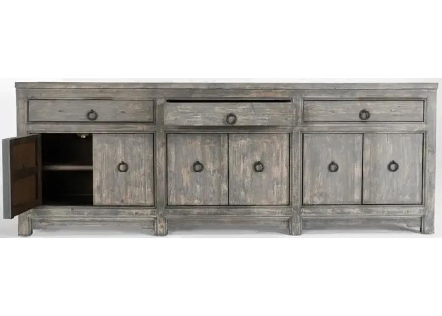 Amherst 3Dwr 6Dr Sideboard Antique Blue