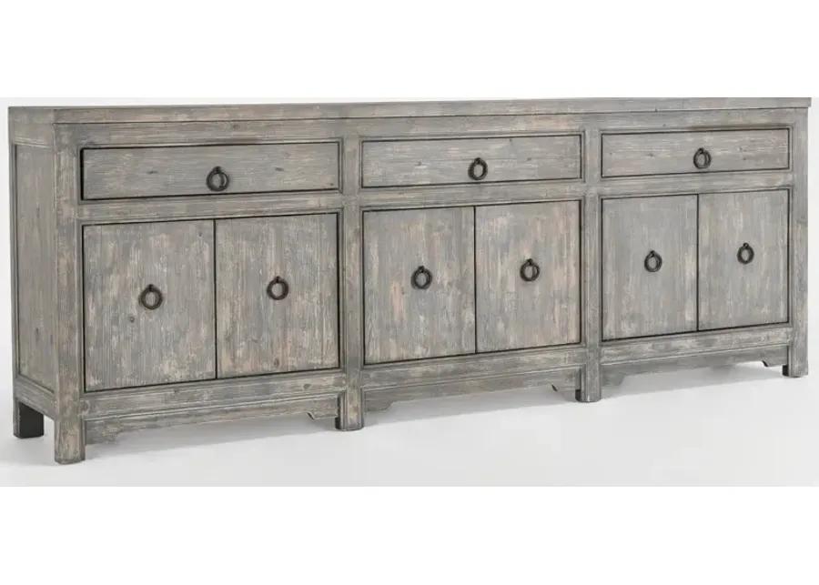 Amherst 3Dwr 6Dr Sideboard Antique Blue