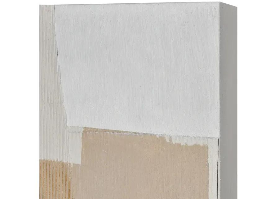 Taupe Abstract Wall Art