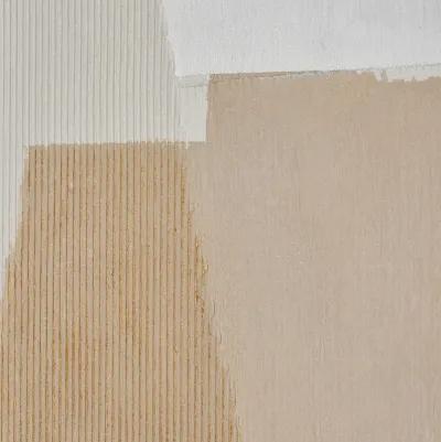 Taupe Abstract Wall Art