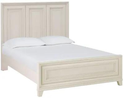 Montauk Weathered White Queen Panel Bed