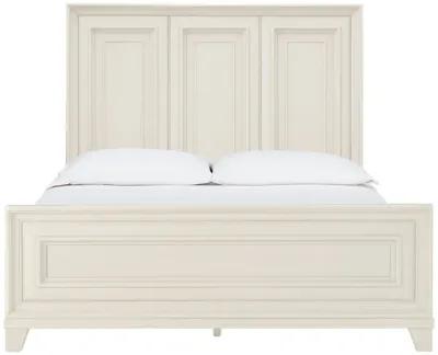 Montauk Weathered White Queen Panel Bed