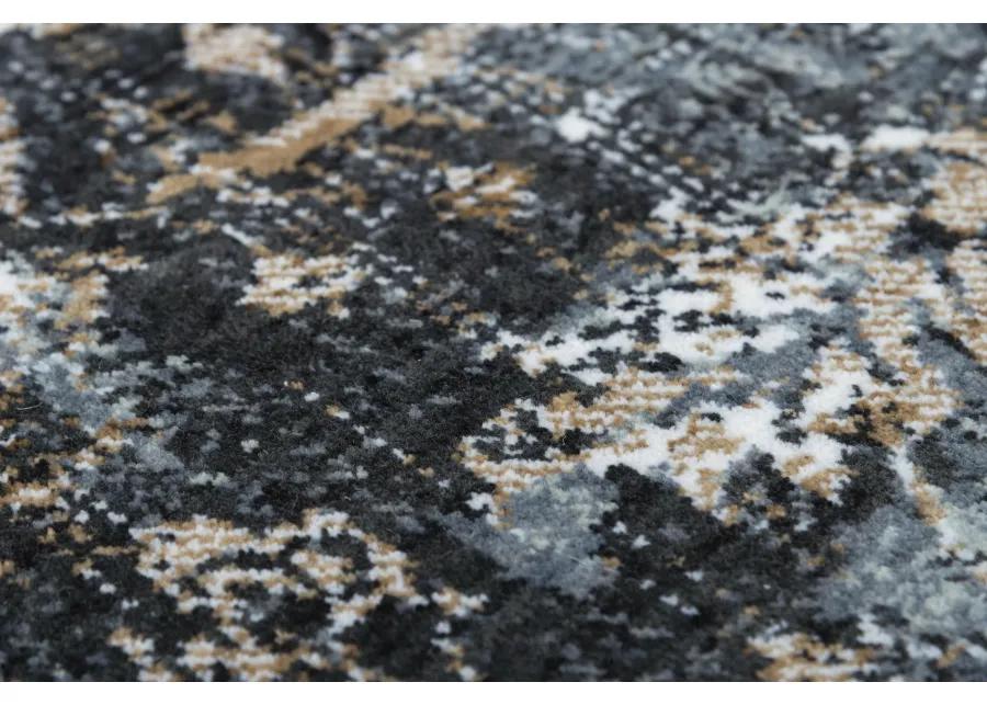 Elite Charcoal  Recycled Polyester 10' x 13' Rectangle Rug