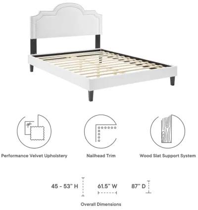 Aviana Performance Velvet King Bed