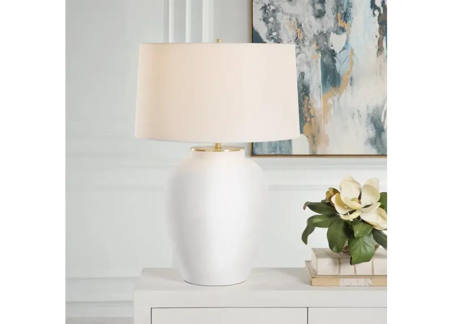 Adelaide White Table Lamp