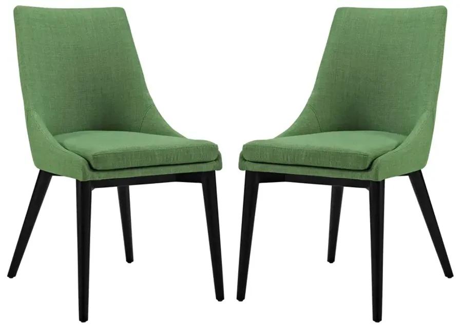 viscount Dining Side Chair Fabric Set of 2