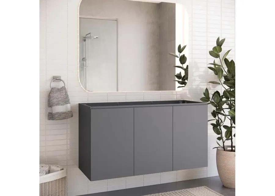 Vitality 48" Wall-Mount Bathroom Vanity (Sink Basin Not Included)