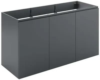 Vitality 48" Wall-Mount Bathroom Vanity (Sink Basin Not Included)