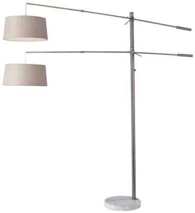 Manhattan Two-Arm Arc Lamp