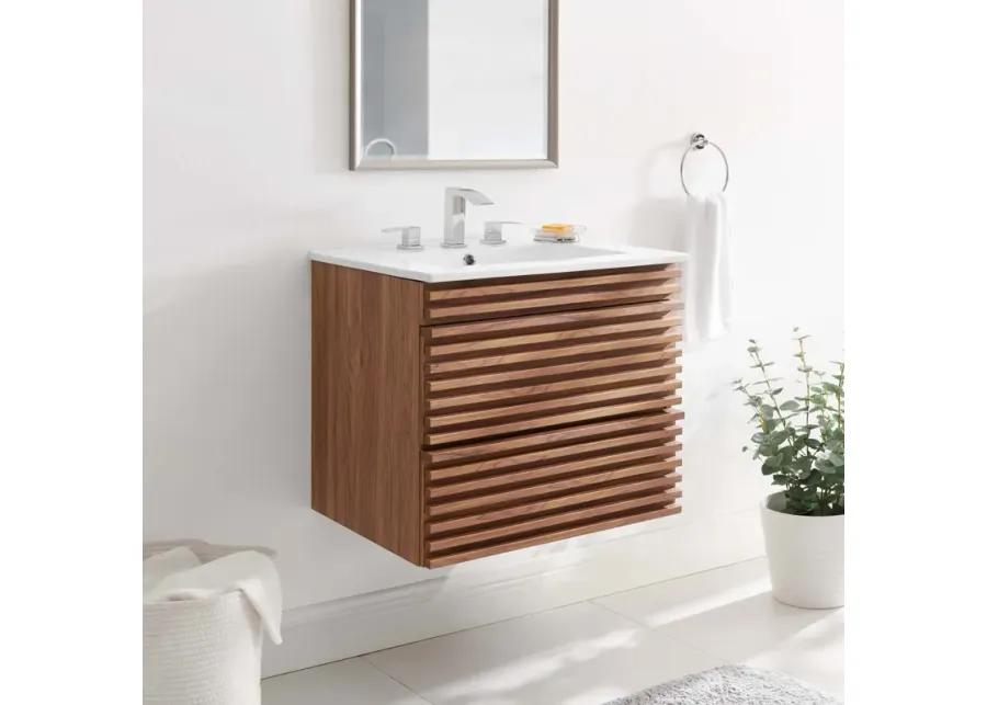 Render 24" Wall-Mount Bathroom Vanity