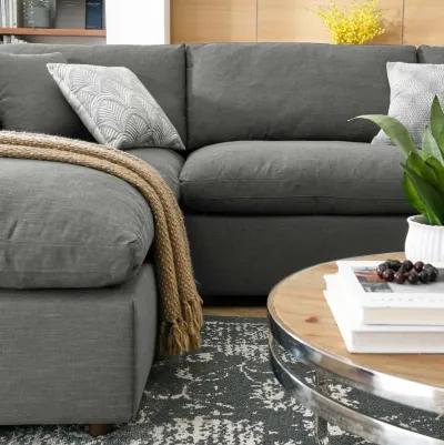 Commix Down Filled Overstuffed 6 Piece Sectional Sofa Set