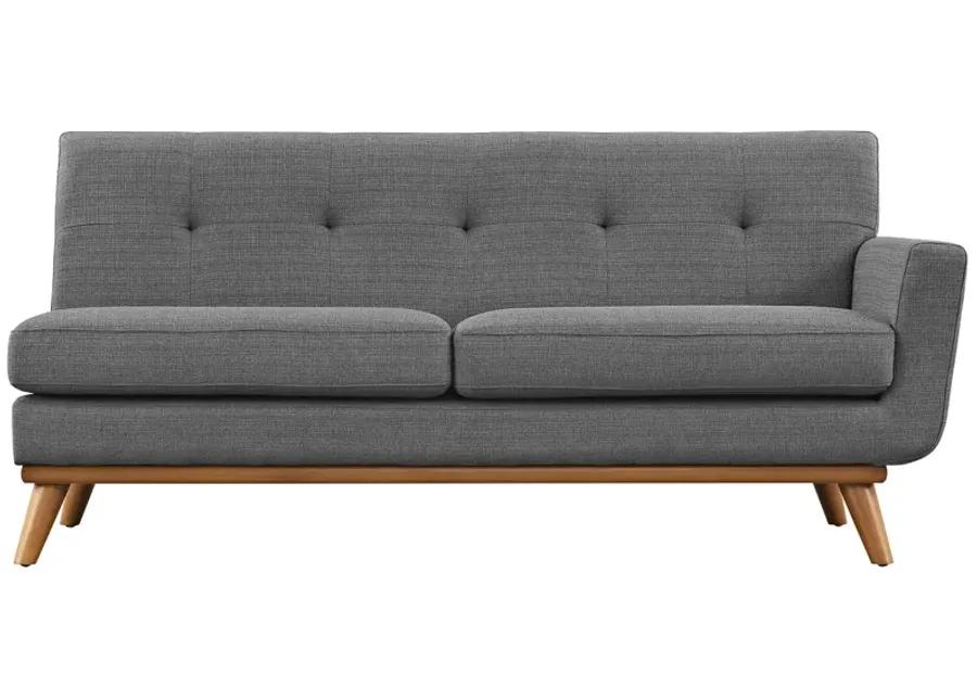 Engage Right-Arm Upholstered Fabric Loveseat