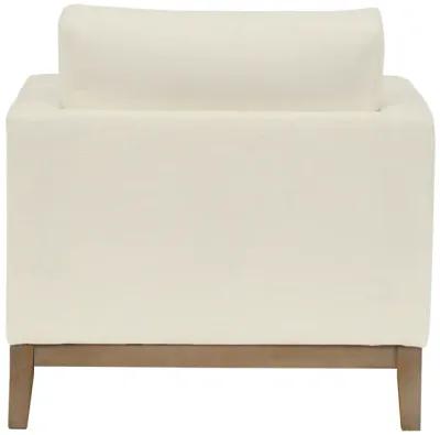 Donna 35" Upholstered Accent Chair in Sugar