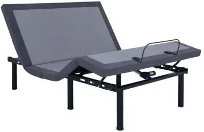 Clara Twin XL Adjustable Bed Base Grey and Black