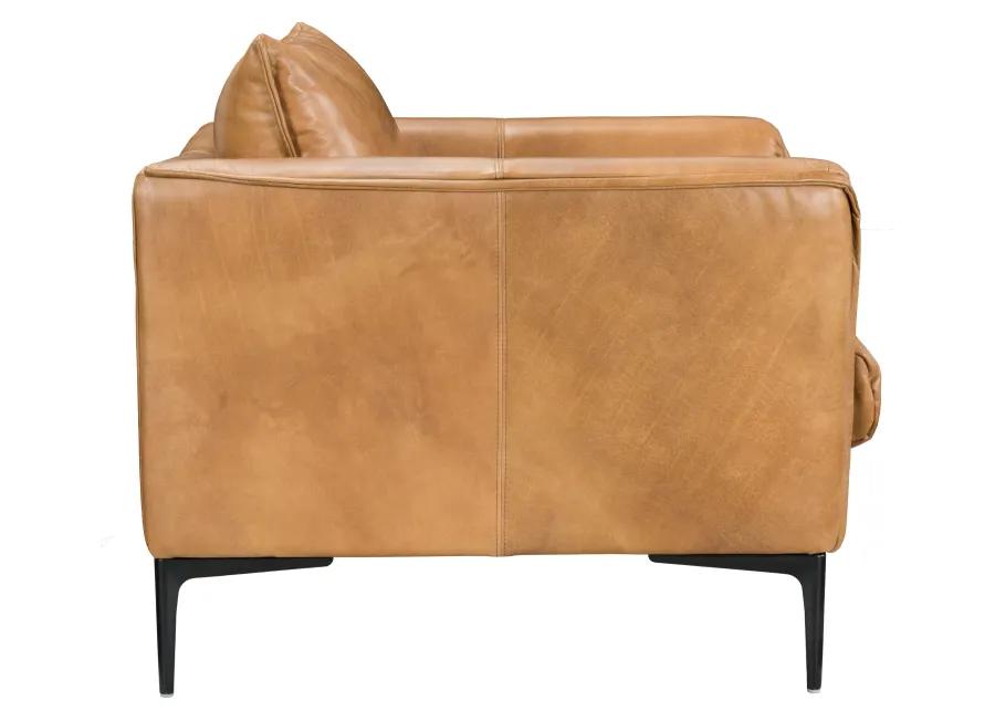 Abigail Leather Club Chair