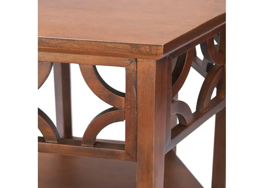 CONNR HEXAGON END TABLE 