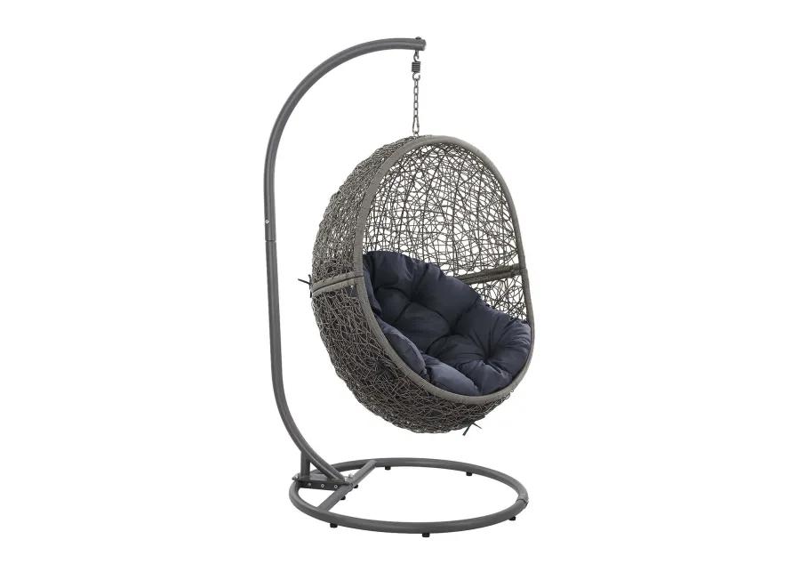 Encase Outdoor Patio Outdoor Patio Rattan Swing Chair