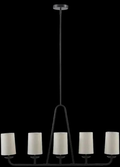 Serenitie 5-Light Linear Chandelier