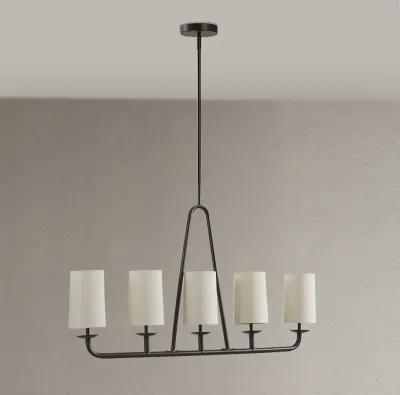 Serenitie 5-Light Linear Chandelier