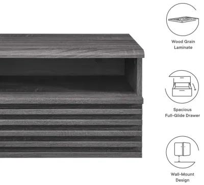 Render Wall-Mount Nightstand