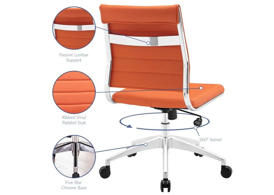 Jive Armless Mid Back Office Chair