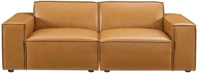 Restore Vegan Leather Loveseat