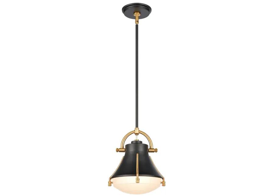 Urbanite 9" Wide 1-Light Mini Pendant - Matte Black