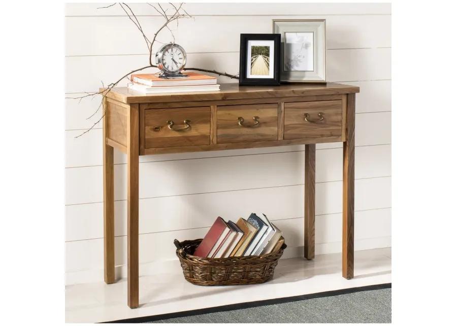 CINDY CONSOLE WITH STORAGE DRAWERS 