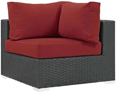 Sojourn 7 Piece Outdoor Patio Sunbrella® Sectional Set