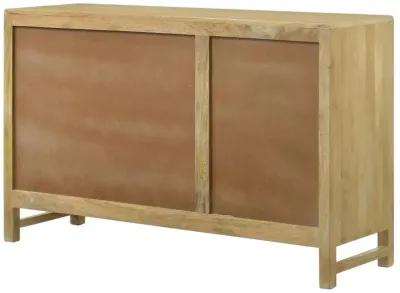 Abbey Rectangular 3-Door Accent Cabinet