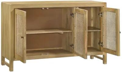 Abbey Rectangular 3-Door Accent Cabinet