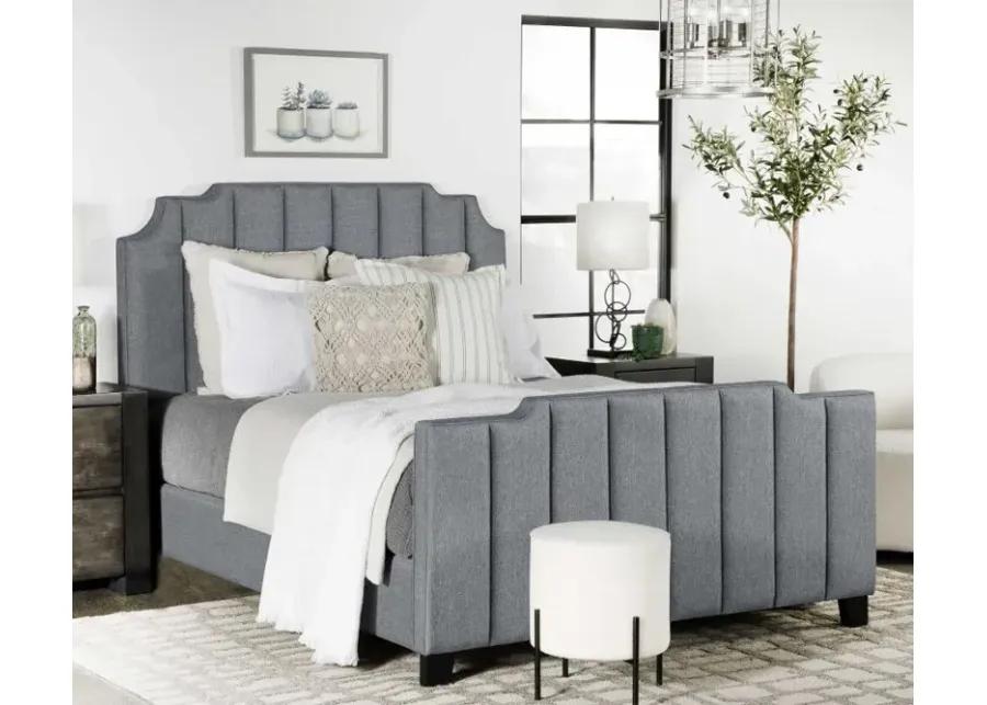 Fiona Upholstered Panel Bed