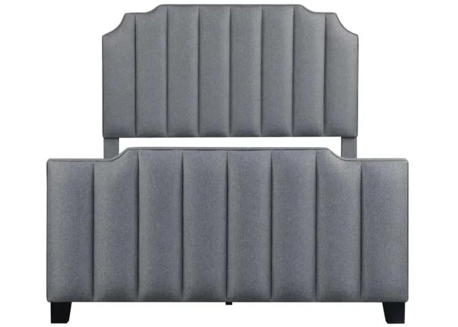 Fiona Upholstered Panel Bed