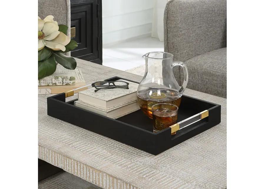 Wessex Black Shagreen Tray