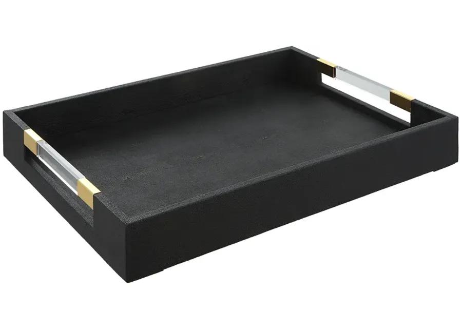 Wessex Black Shagreen Tray