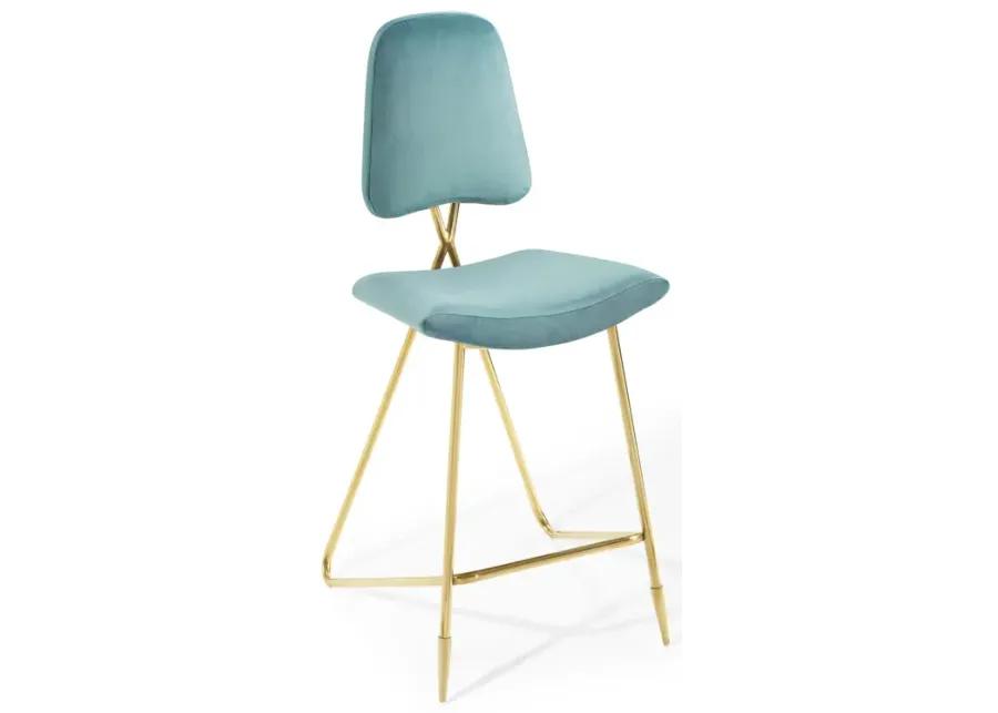 Ponder Bar Stool Performance Velvet Set of 2