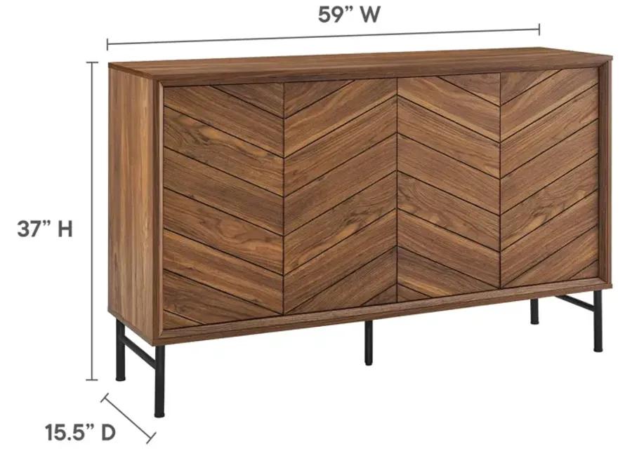 Harper Chevron Sideboard