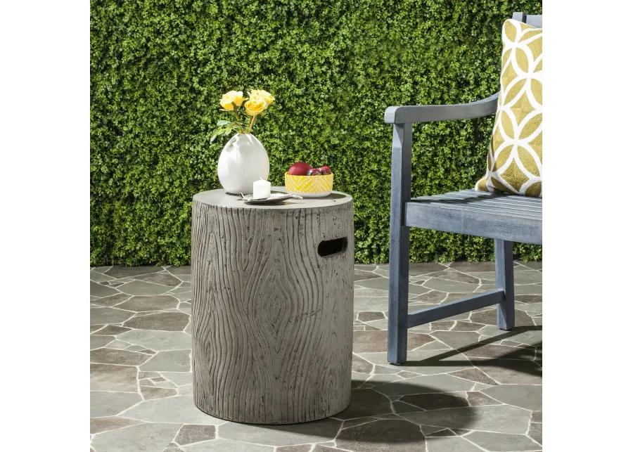 Trunk Indoor/Outdoor Modern Concrete Accent Table