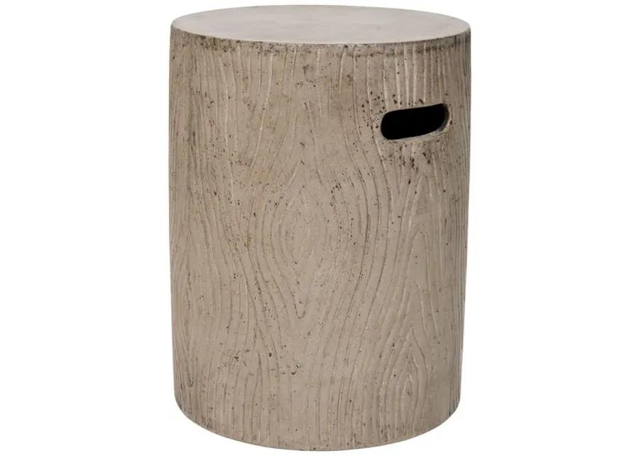 Trunk Indoor/Outdoor Modern Concrete Accent Table