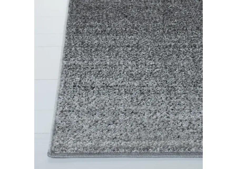 Adirondack Contemporary Grey / Dark Grey 4' X 6' Powerloomed Rug