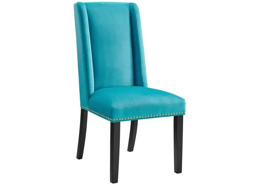 Baron Performance Velvet Dining Chairs - Set of 2