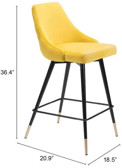 Piccolo Counter Stool Yellow