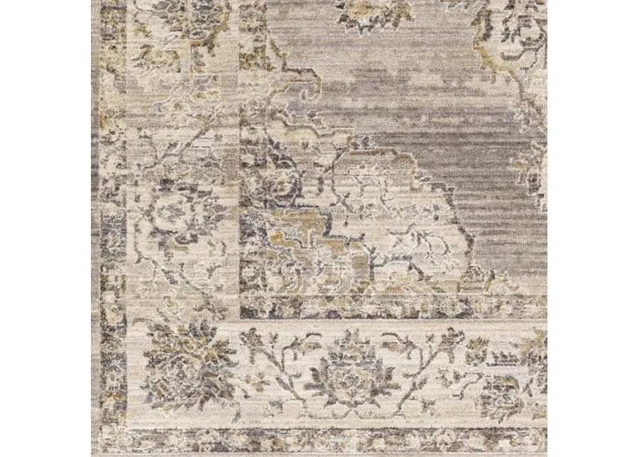 Aida AAD-2301 2' x 2'11" Machine Woven Rug