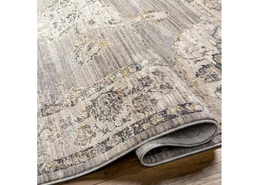 Aida AAD-2301 2' x 2'11" Machine Woven Rug