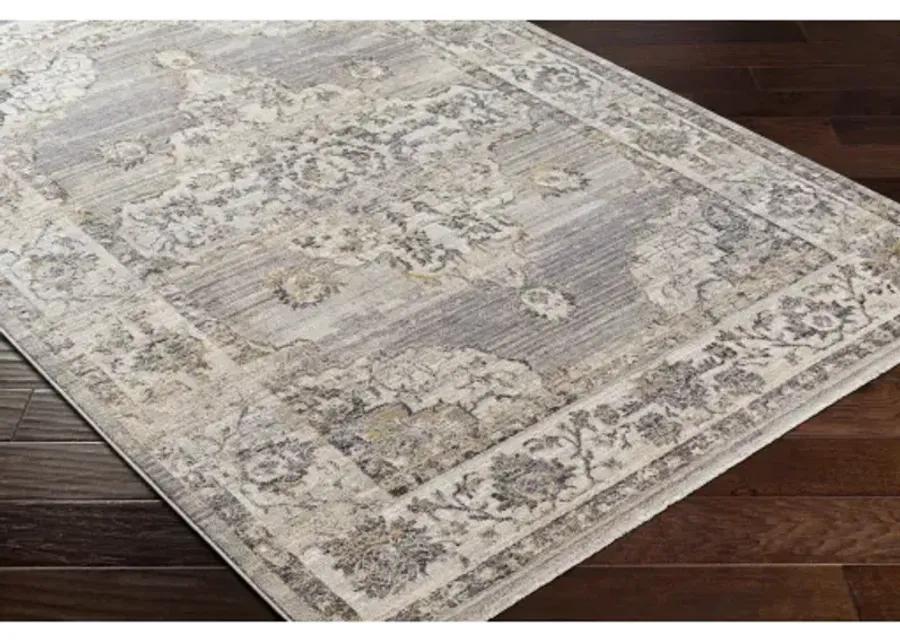 Aida AAD-2301 2' x 2'11" Machine Woven Rug